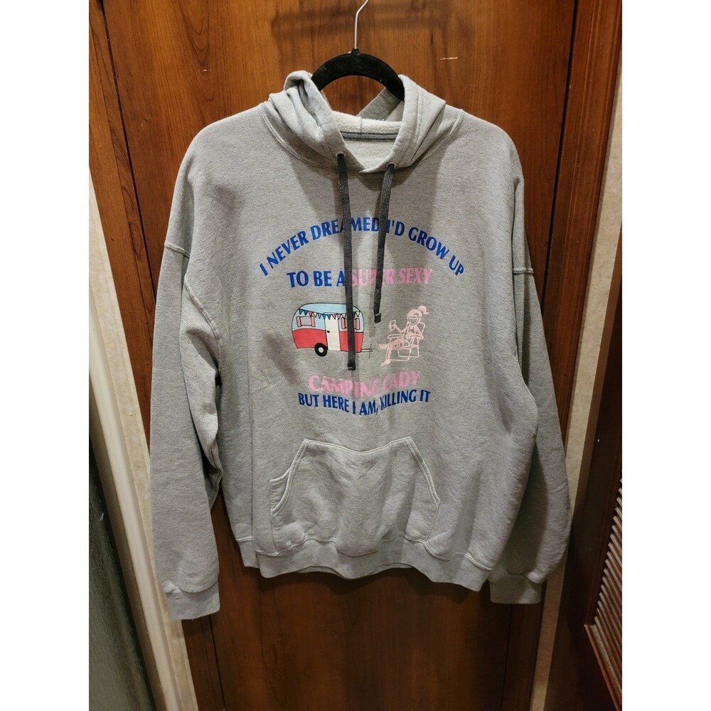 "Super Sexy Camper Lady" Hoodie Sz 2X